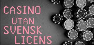 Minsta insättning på casino utan svensk licens - Vad du behöver veta